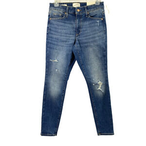 Universal Thread Jeans Womens Size 27R Distress Skinny High Rise Stretch NWT